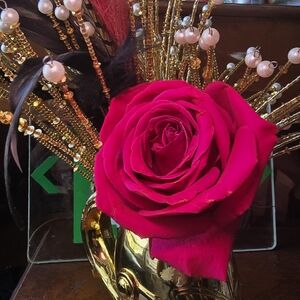 Gold And Silver Floral Sprays